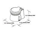 TMC - Electric Marine Toilet (Previous Part No. TMC-99909)